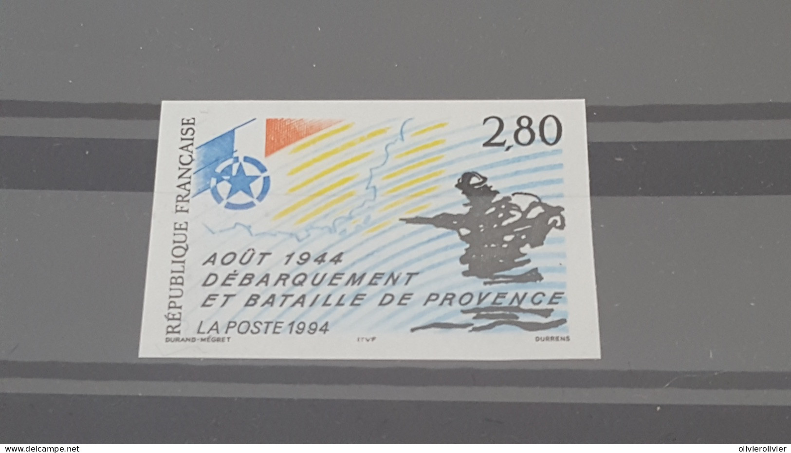 REF A4172  FRANCE NEUF** NON DENTELE N°2895 VALEUR 45 EUROS - Collections