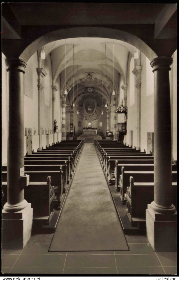 Ansichtskarte Westend Neuenberg-Fulda Pfarrkirche St. Andreas Altar 1965 - Fulda