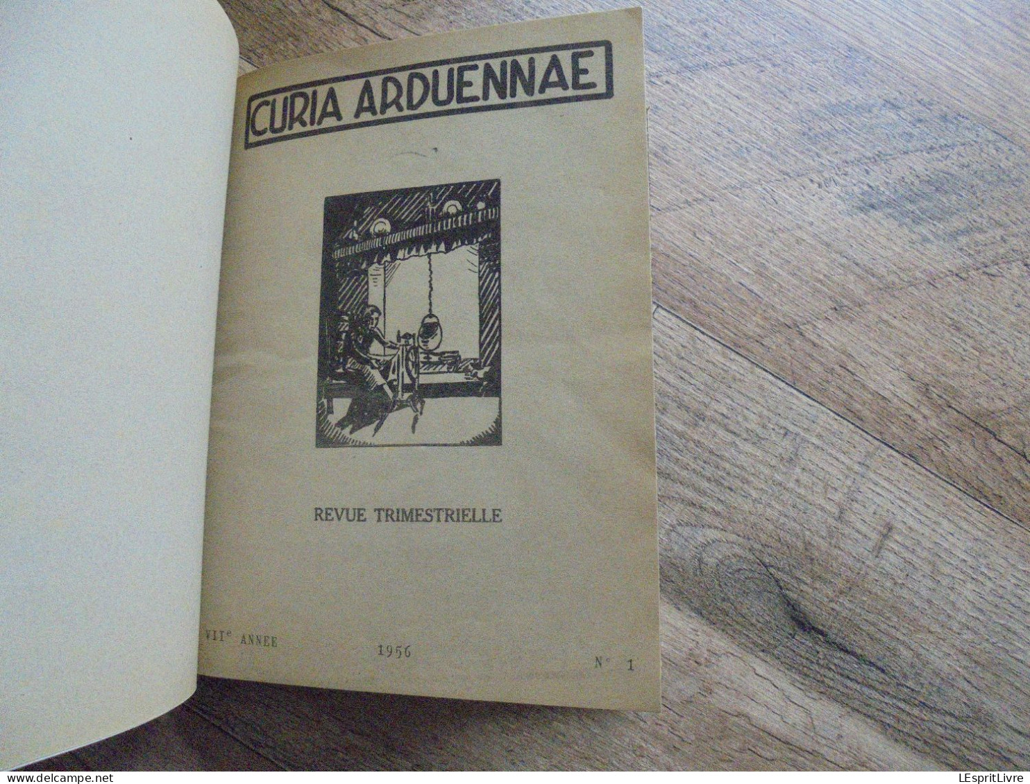 CURIA ARDUENNAE N° 1 2 3-4 1955 1 1956 Régionalisme Ardenne Gaume Amberloup Sainte Ode Tourbières Toponymie Lieux Dits