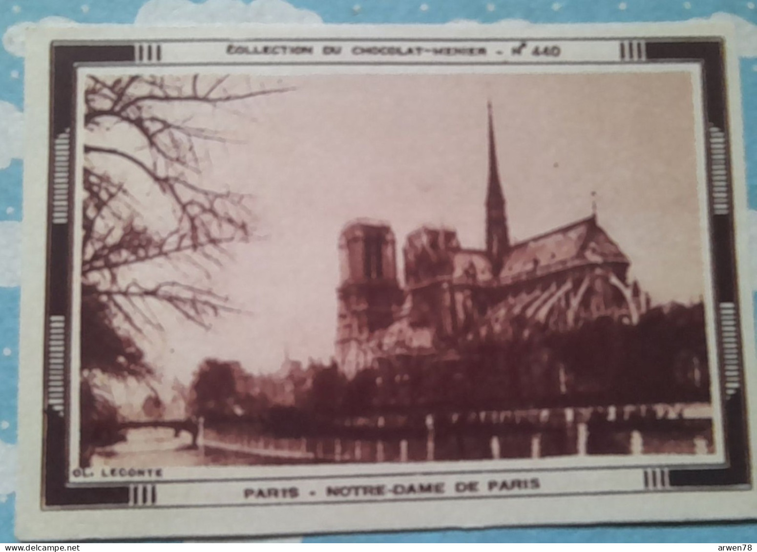 IMAGE MENIER N° 440 PARIS NOTRE DAME - Menier