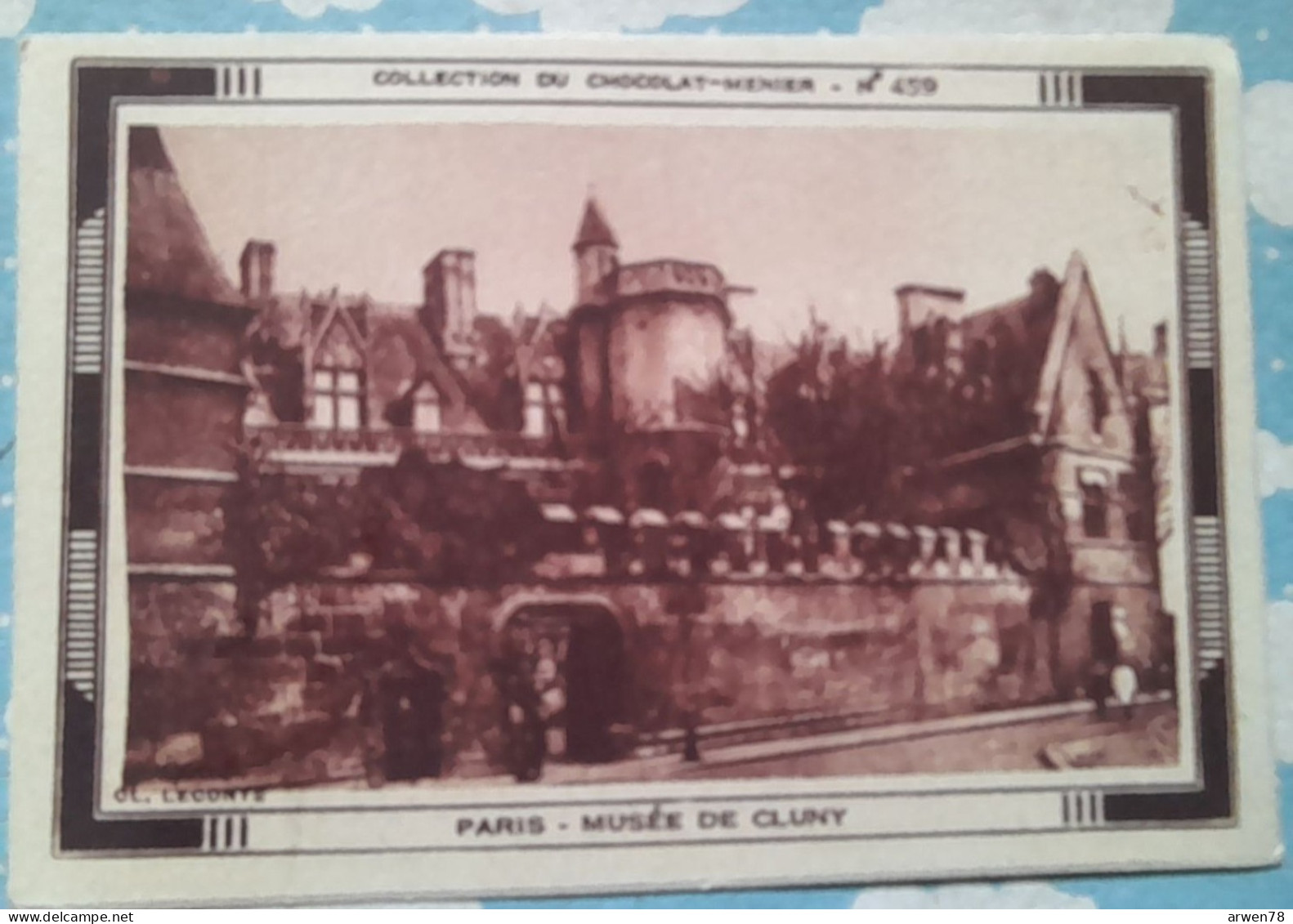 IMAGE MENIER N° 459 PARIS MUSEE DE CLUNY - Menier