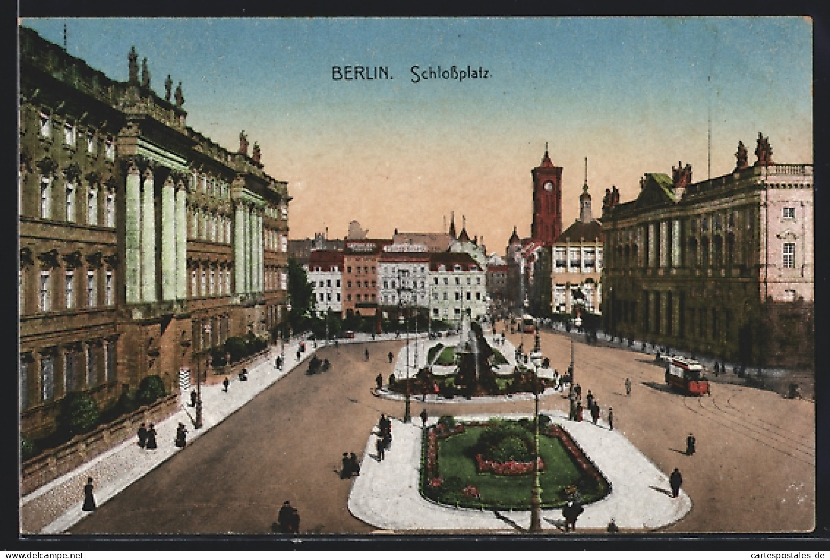 AK Berlin, Schlossplatz Aus Der Vogelschau  - Mitte