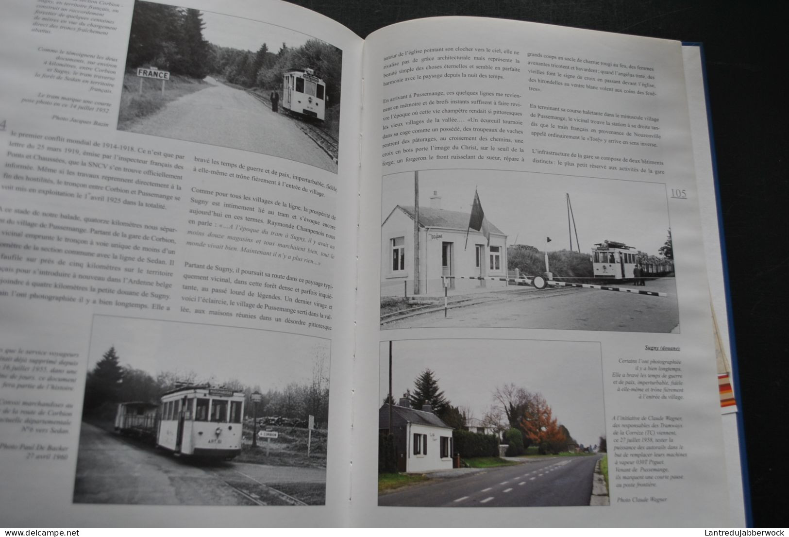 Images Et Nostalgie Entre Amberloup Et Pussemange SNCV SNCB Tram Chemin De Fer Freux Corbion Saint-Hubert Libin Maissin - Bahnwesen & Tramways