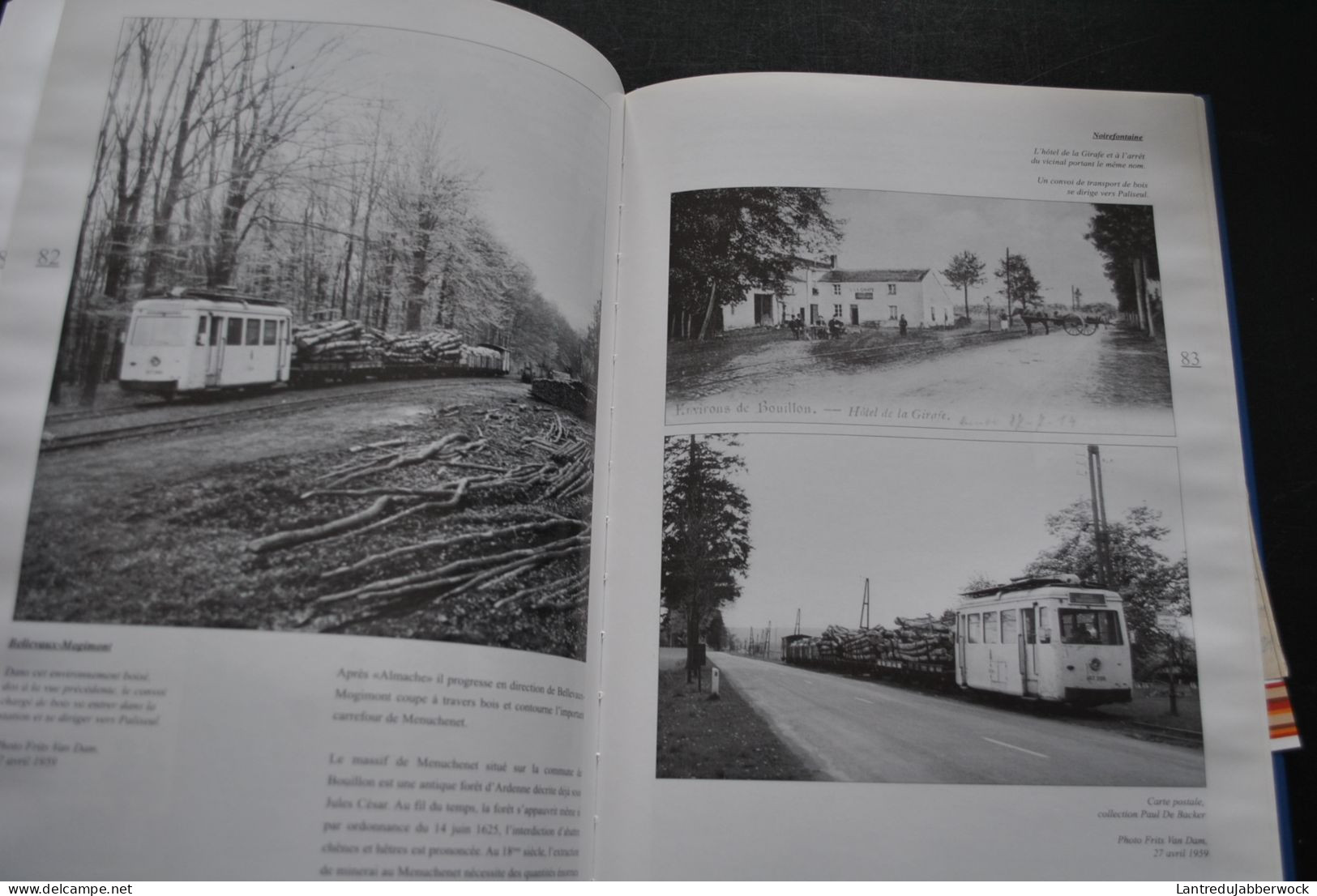 Images Et Nostalgie Entre Amberloup Et Pussemange SNCV SNCB Tram Chemin De Fer Freux Corbion Saint-Hubert Libin Maissin - Bahnwesen & Tramways