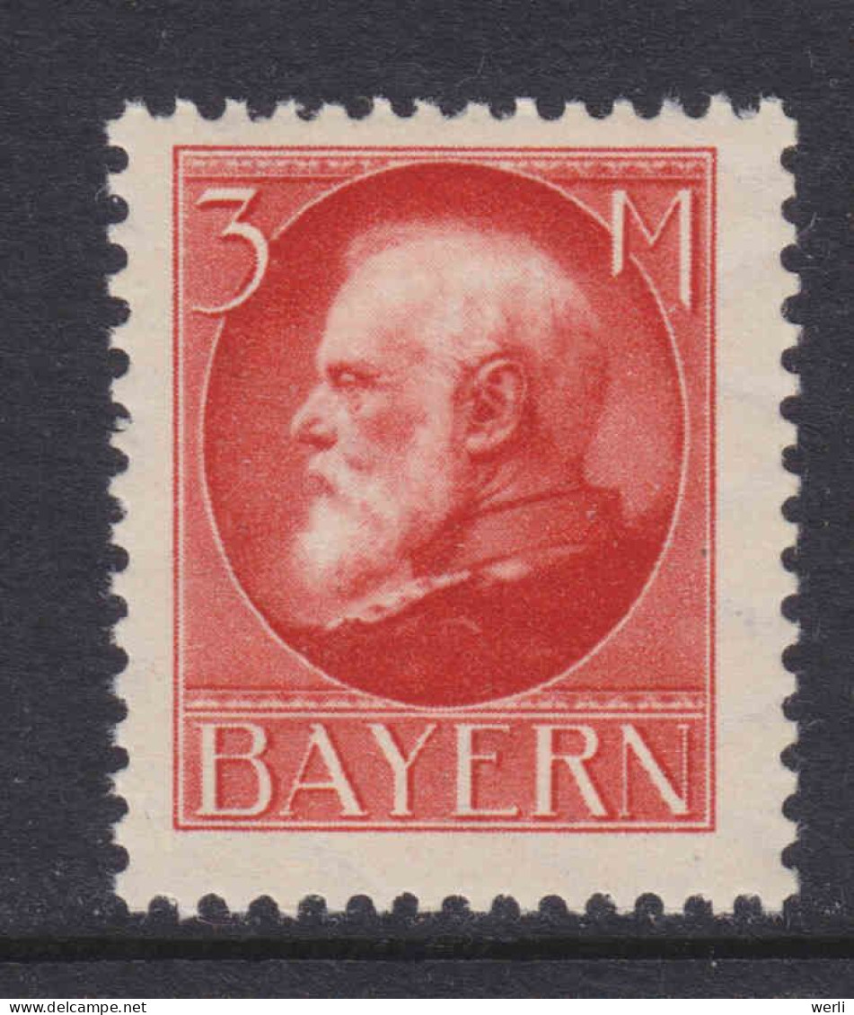 Bayern MiNr. 106I ** Gepr. - Friedensdruck - Mint