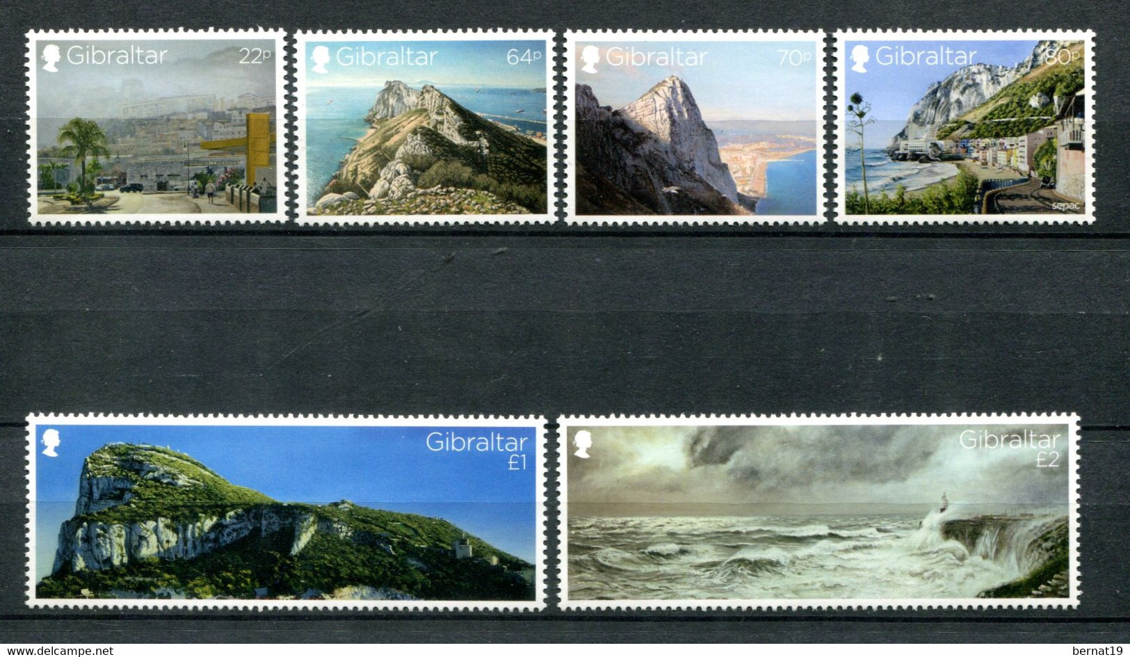 Gibraltar 2018. Mi 1868-73 ** MNH. - Gibraltar