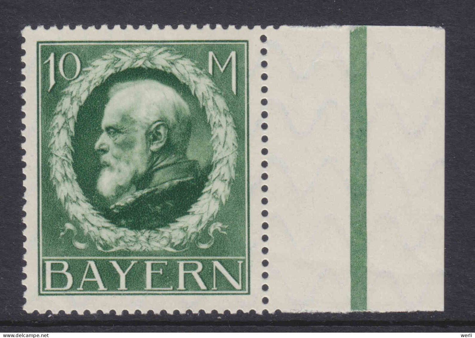 Bayern MiNr. 108I ** Gepr. - Friedensdruck - Mint