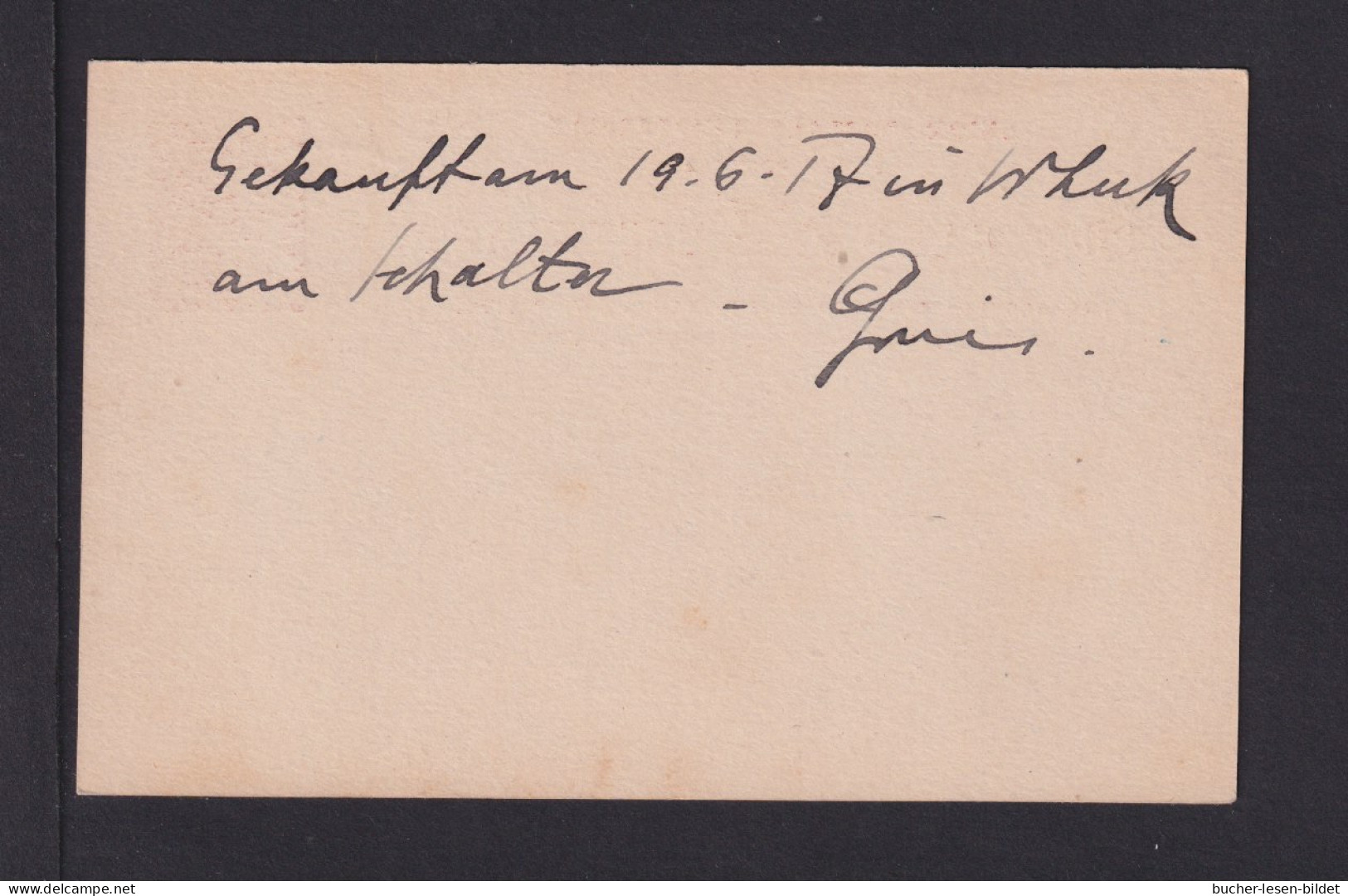 1917 - 1 P. Ganzsache (P 2 !!!) Ab Windhoek  - Lettres & Documents