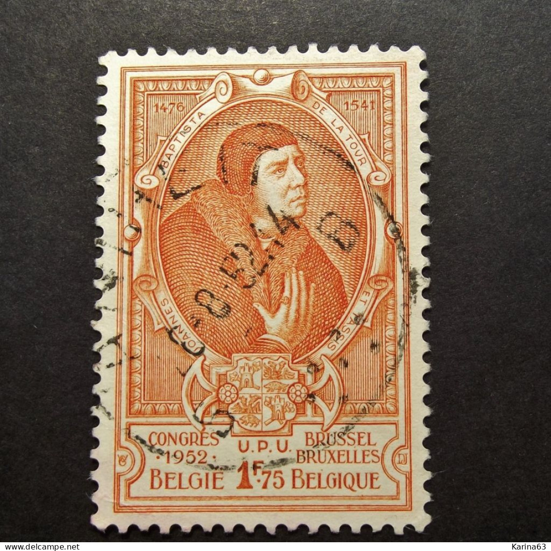 Belgie Belgique - 1952 -  OPB/COB  N° 881-  1F75   - Obl.  ANTHEIT - 1952 - Used Stamps