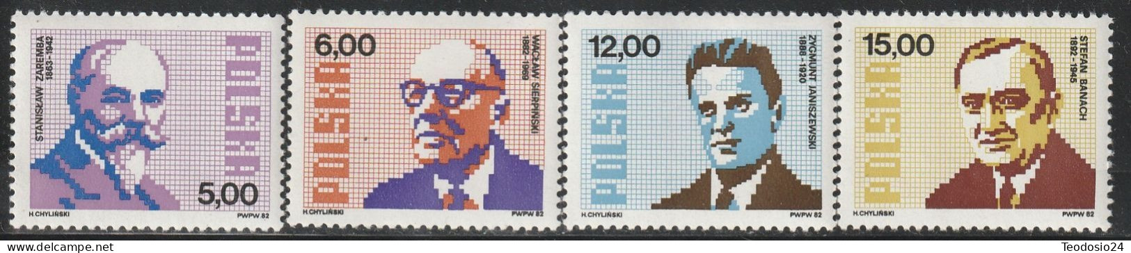 POLAND 1982 2646/9 ** - Unused Stamps