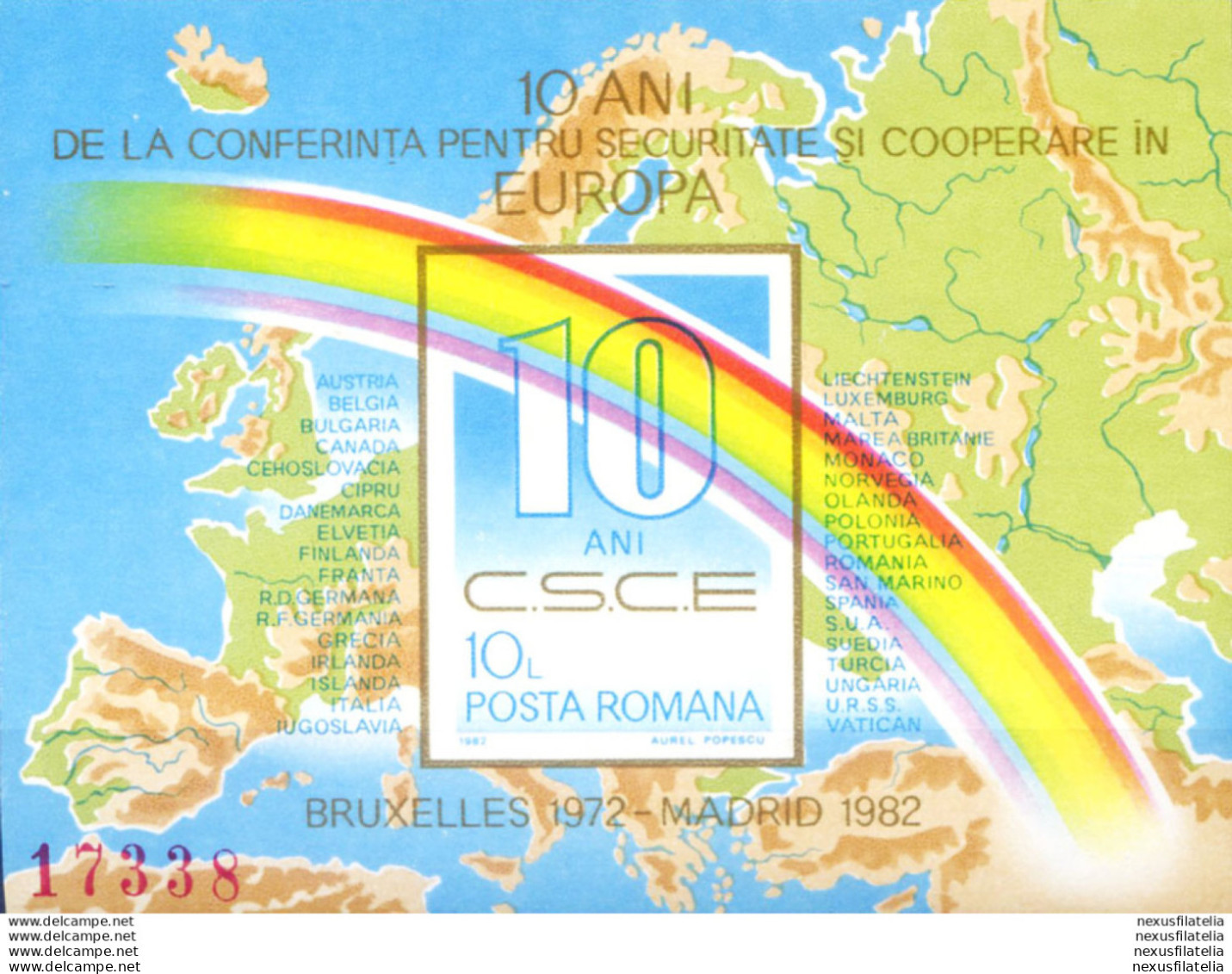 Cooperazione Europea 1982. - Other & Unclassified