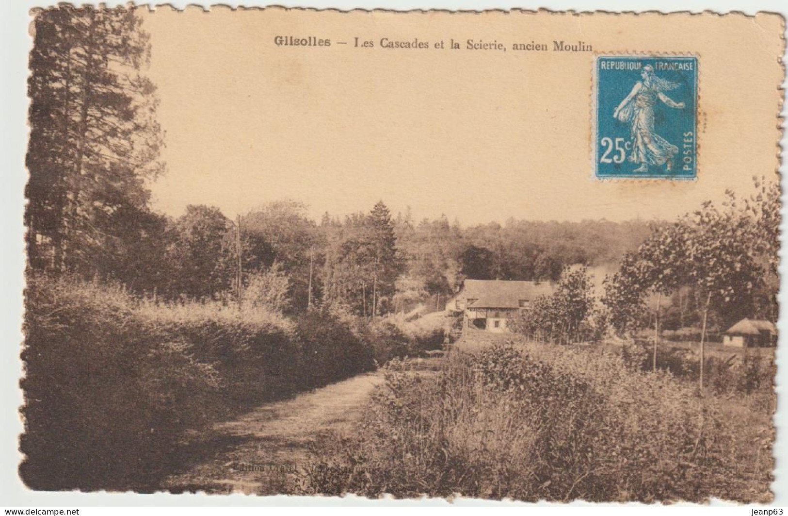 GLISOLLES - Les Cascades Et La Scierie, Ancien Moulin - Autres & Non Classés