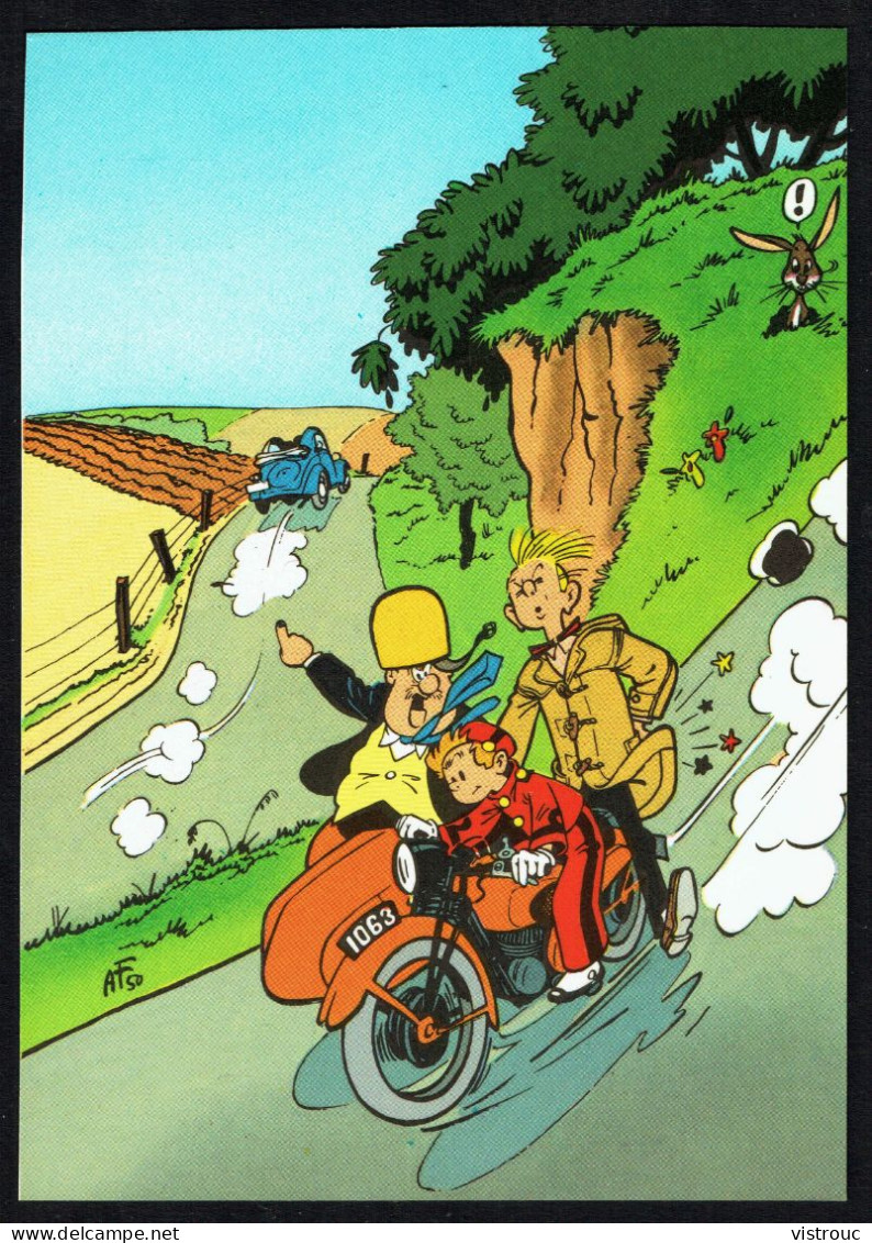SPIROU - CP N° 16 : Illustration Couverture Album N° 34 De FRANQUIN - Non Circulé - Not Circulated - Ed. DUPUIS - 1985. - Comics