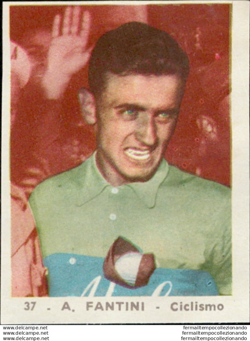 Bh37 Figurina Anni 50 Personaggi Famosi Album Sada Ciclismo Fantini - Catalogus