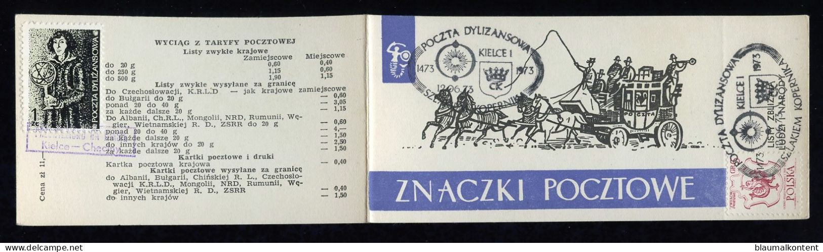 POLAND / POLEN, Lokal Warszawa 1963, Booklet Blank Other Stamps+special Cancellations - Carnets