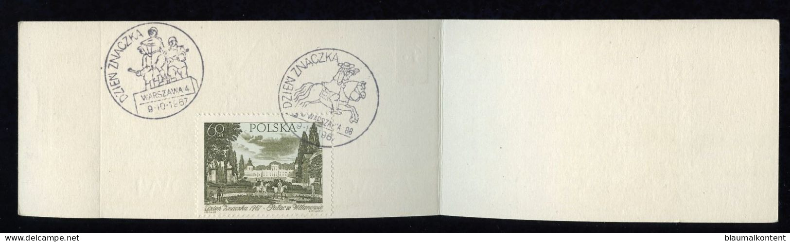 POLAND / POLEN, Lokal Warszawa 1963, Booklet Blank Other Stamps+special Cancellations - Carnets