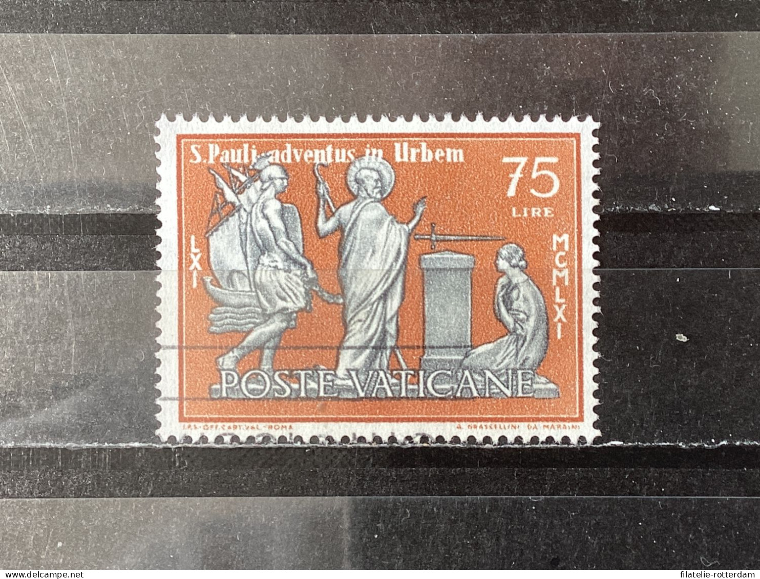 Vatican City / Vaticaanstad - Sct. Paul In Rome (75) 1961 - Used Stamps