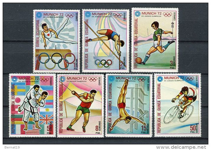 Guinea Ecuatorial 1972. Mi 108-14 ** MNH. - Guinée Equatoriale