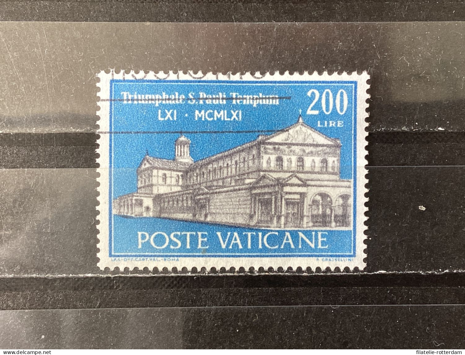 Vatican City / Vaticaanstad - Sct. Paul In Rome (200) 1961 - Oblitérés