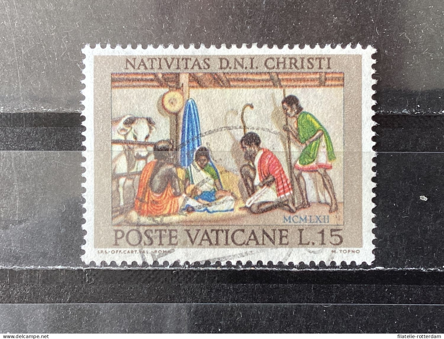 Vatican City / Vaticaanstad - Christmas (15) 1962 - Oblitérés