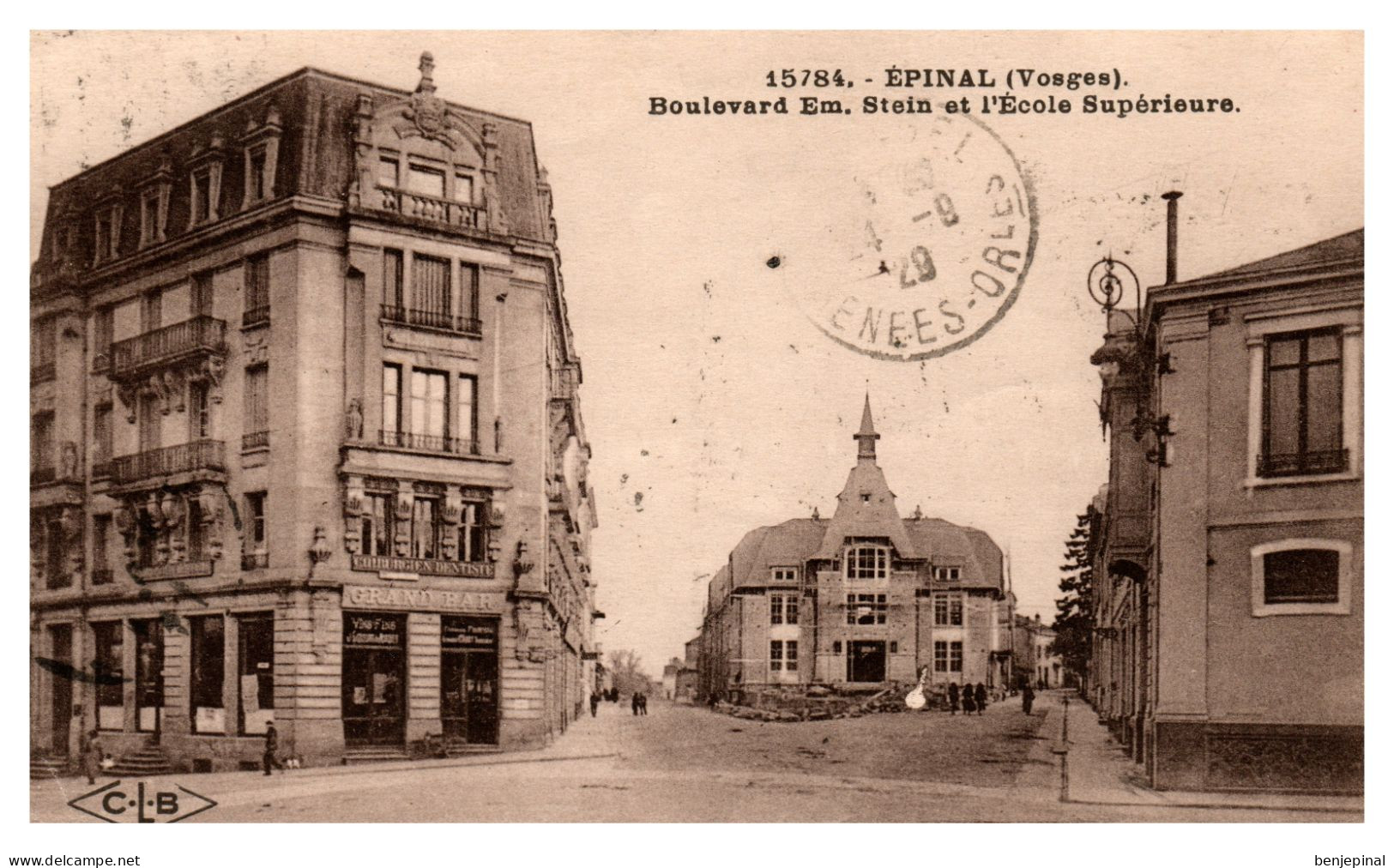 Epinal - Boulevard Stein Et L'Ecole Supérieure - Epinal