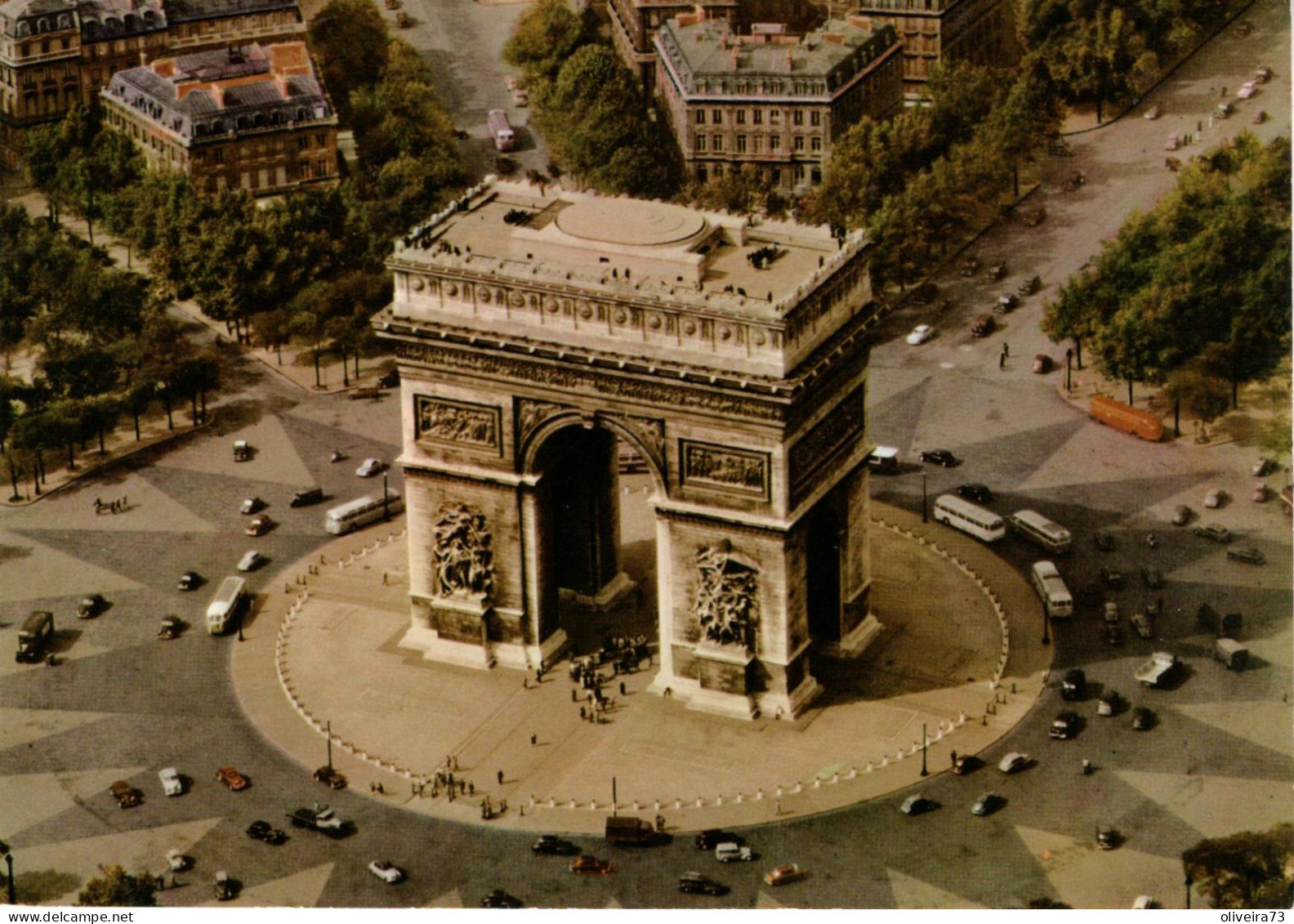 PARIS - L'Arc De Triomphe De L'Etoile - Arc De Triomphe