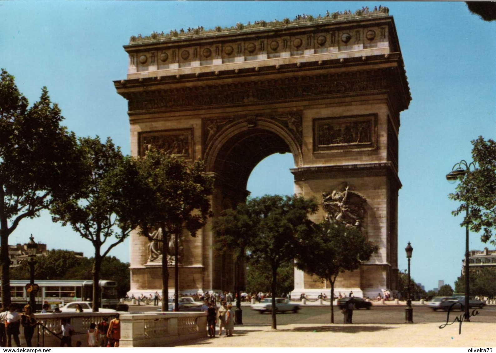 PARIS - L'Arc De Triomphe. Place De L'Etoile - Arc De Triomphe