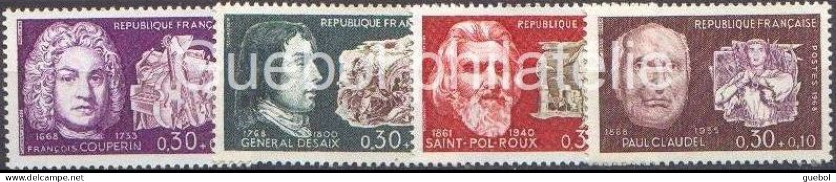 France N° 1542 à 1581 ** Série Complète 40 Tp - Unused Stamps