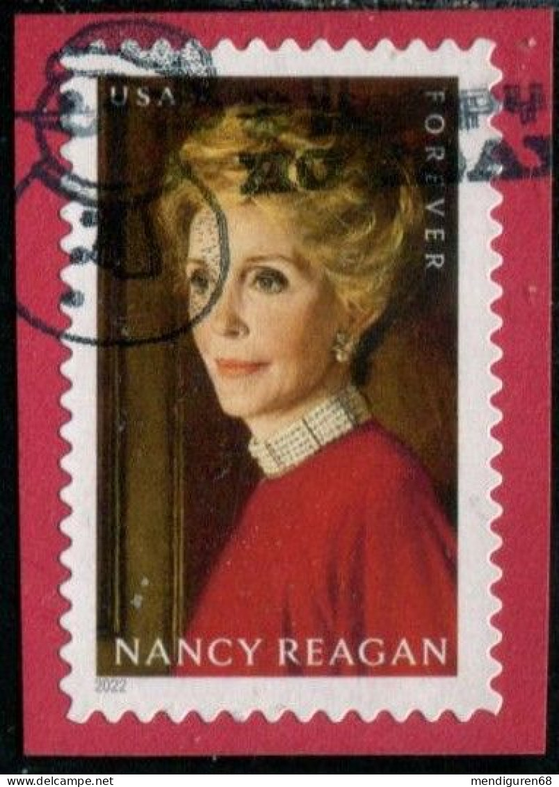 VEREINIGTE STAATEN ETATS UNIS USA 2022 NANCY REAGAN  F USED ON PAPER SN 5702  YT 5545 - Oblitérés