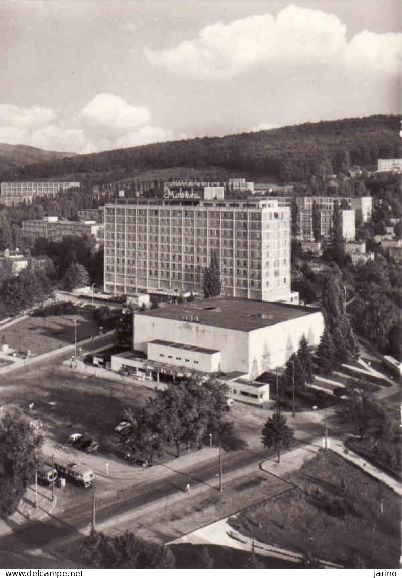 Czech Republic, Zlín, Hotel Moskva A Velké Kino, Used 1963 - Tchéquie