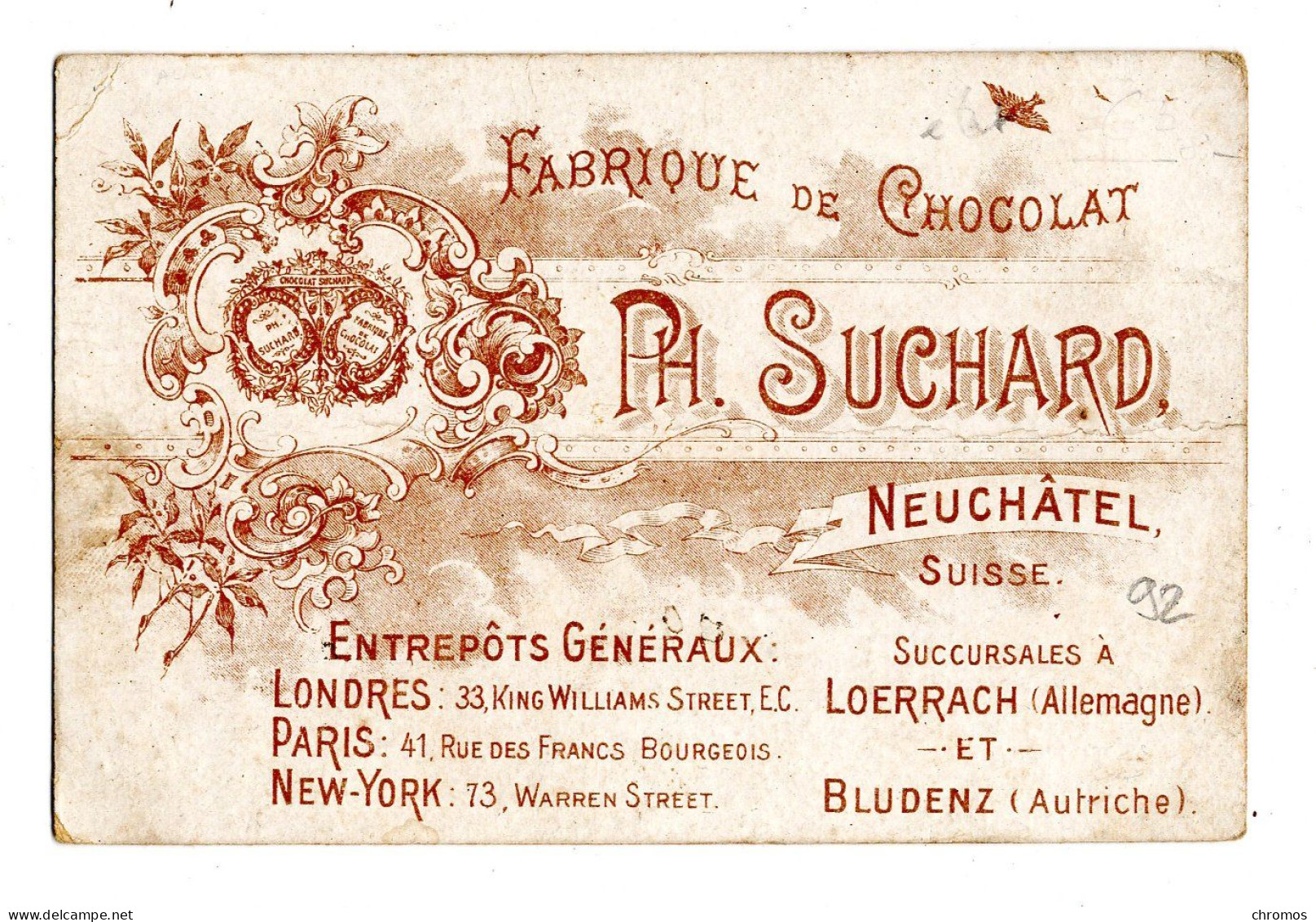 Chromo Chocolat Suchard, S 92 / 11, Dans L'avenir, Jungfrau, Suisse - Suchard