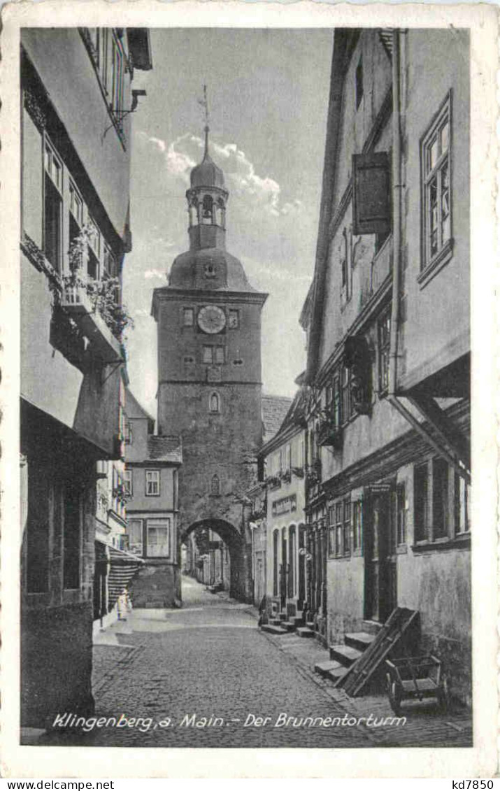Klingenberg Am Main - Der Brunnentorturm - Miltenberg A. Main