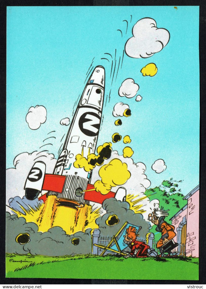 SPIROU - CP N° 55 : Illustration Couverture Album N° 73 De FRANQUIN - Non Circulé - Not Circulated - Ed. DUPUIS - 1985. - Fumetti
