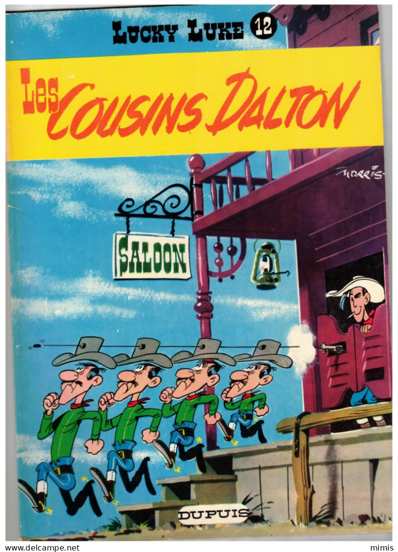 LUCKY LUKE       Les Cousins Dalton    N° 12    Réédition 1977 - Lucky Luke