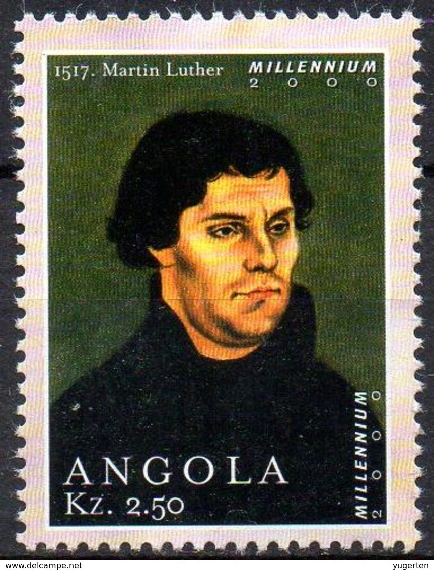 ANGOLA 1v MNH** Martin Luther Germany  Theology Protestant Reformation Protestantism Protestantismo Protestantismus - Autres & Non Classés