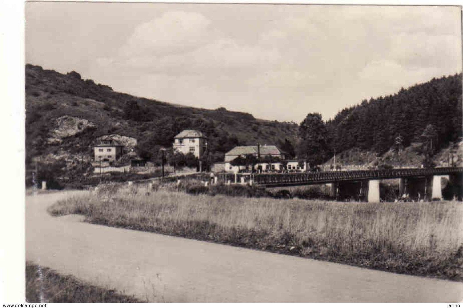 Czech Republic, Stribrná  Skalice, Na Marjance, Most Pres Sázavu, Okres Praha Východ, Used 1962 - Tchéquie
