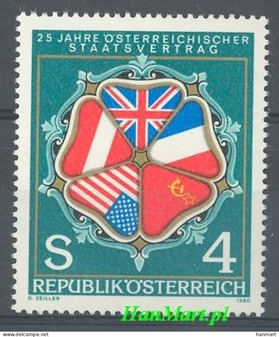 Austria 1980 Mi 1641 MNH  (ZE1 AST1641) - Briefmarken