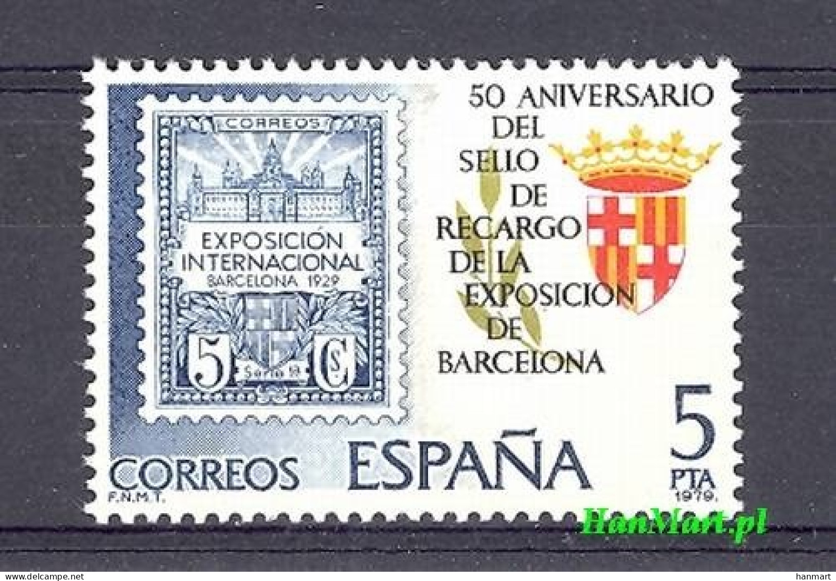 Spain 1979 Mi 2441 MNH  (ZE1 SPN2441) - Postzegels