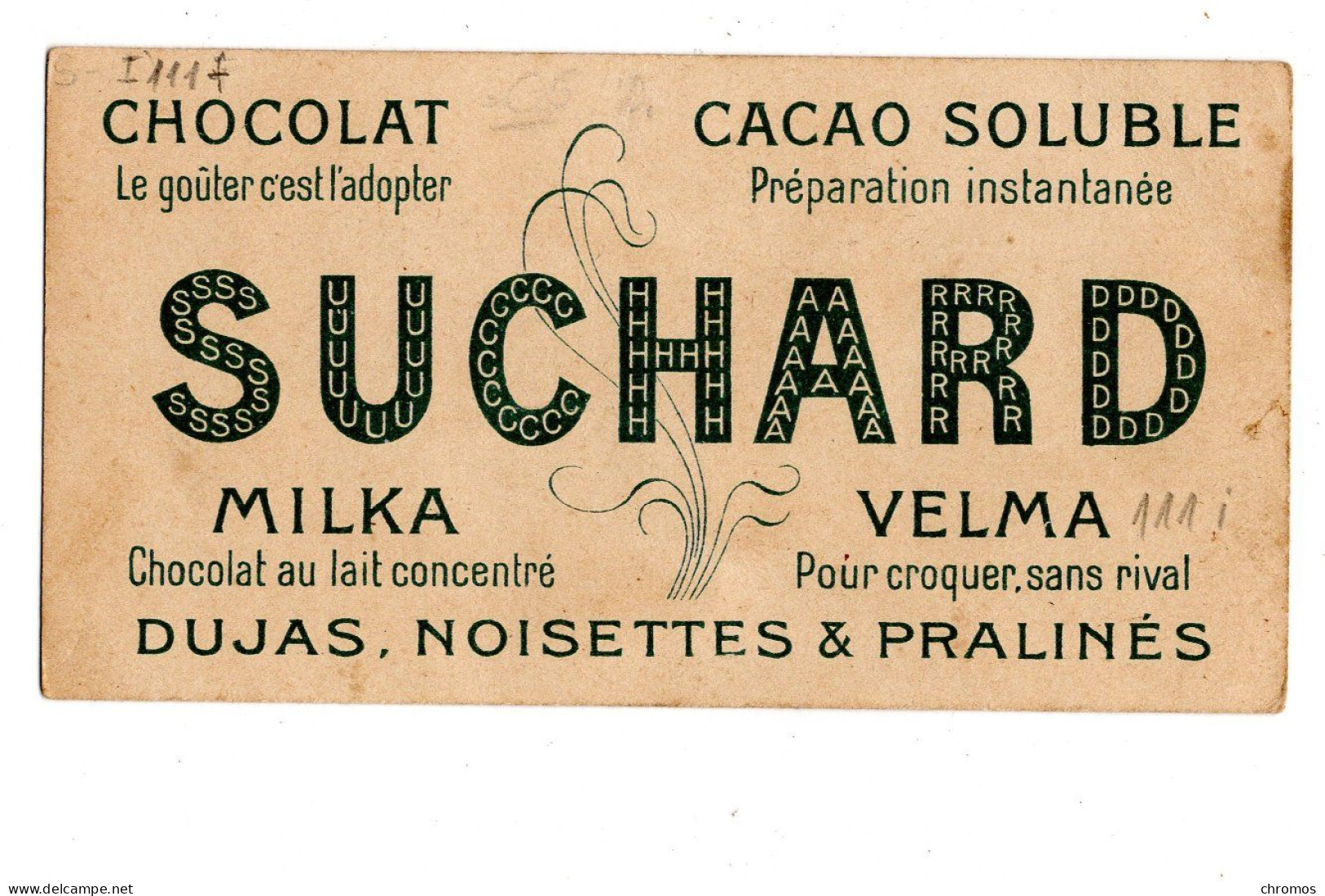 Chromo Chocolat Suchard, S 111 / I, Zodiaque - Suchard