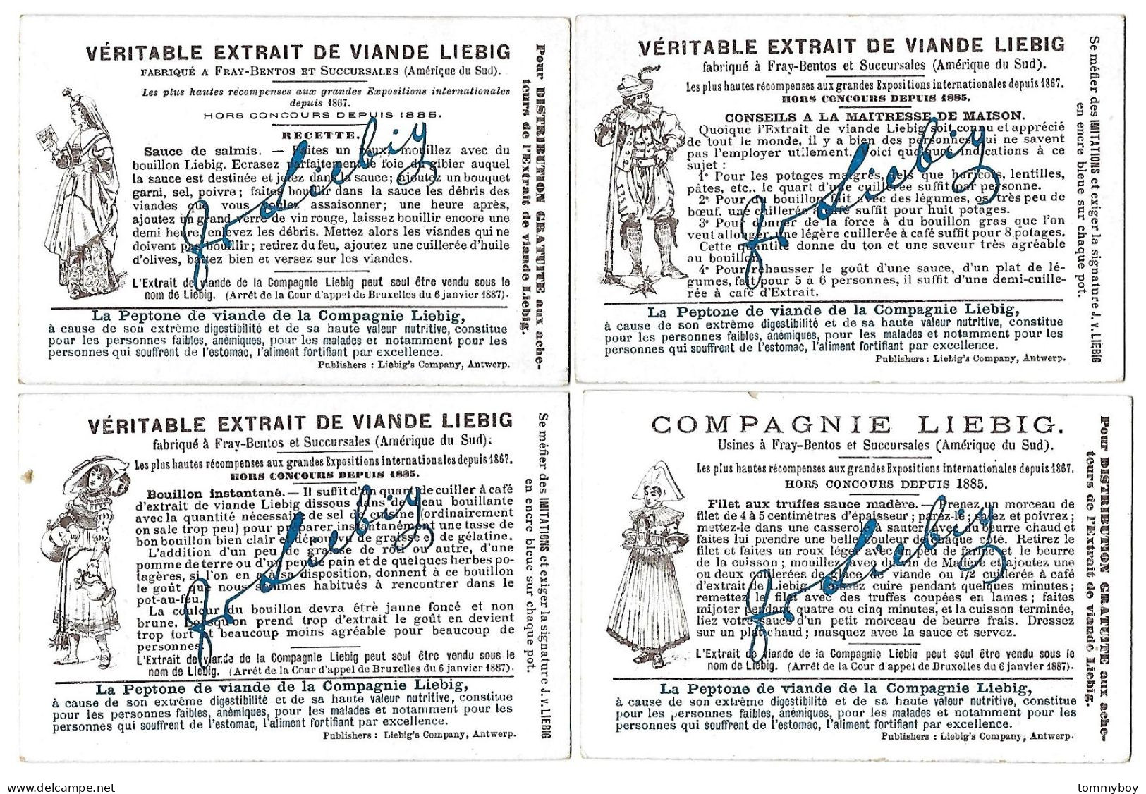 S 599, Liebig 6 Cards, La Peche (ref B13) - Liebig