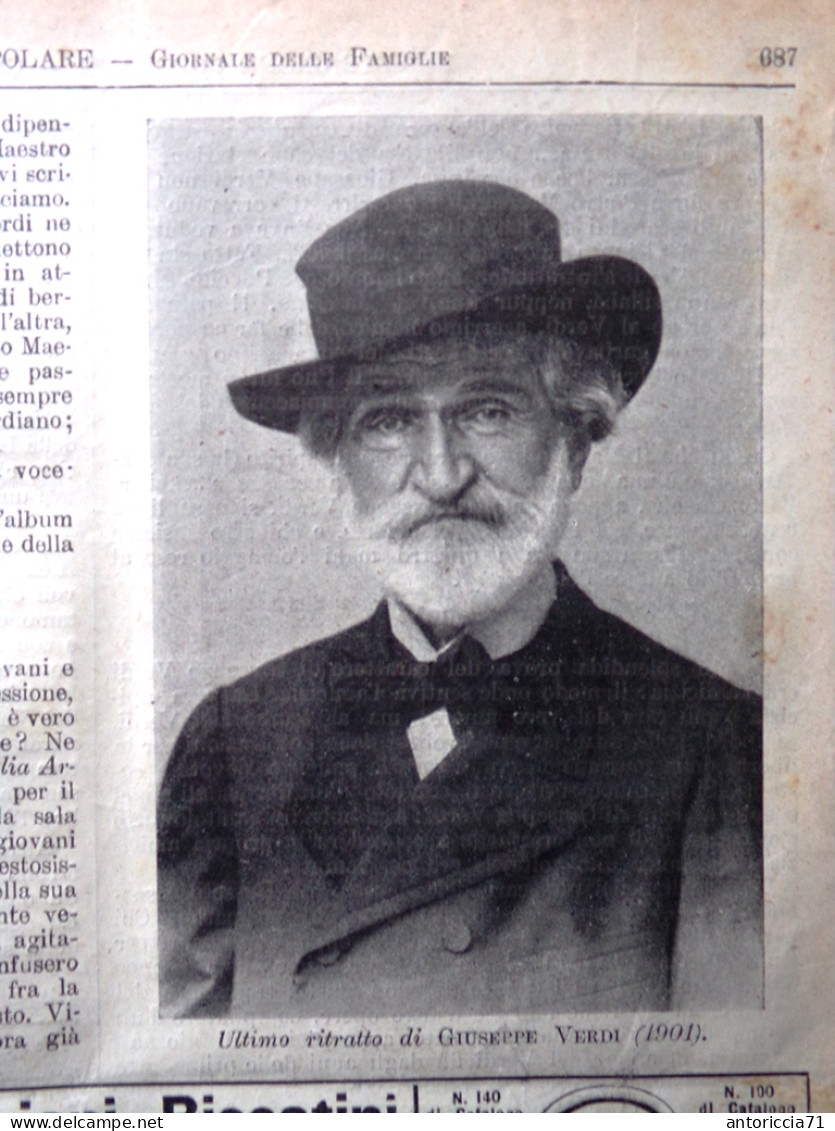 L'Illustrazione Popolare 25 Settembre 1913 Speciale Centenario Di Giuseppe Verdi - Autres & Non Classés