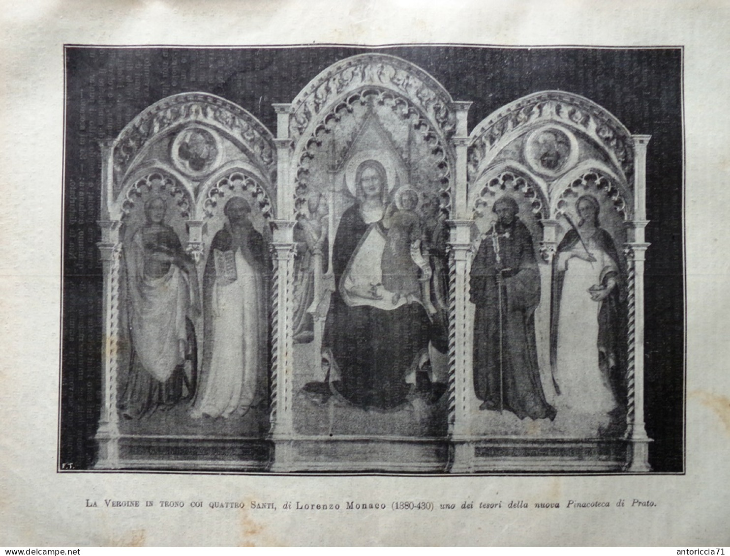 L'Illustrazione Popolare 24 Luglio 1913 Pinacoteca Prato Costanzo Decani Francia - Andere & Zonder Classificatie