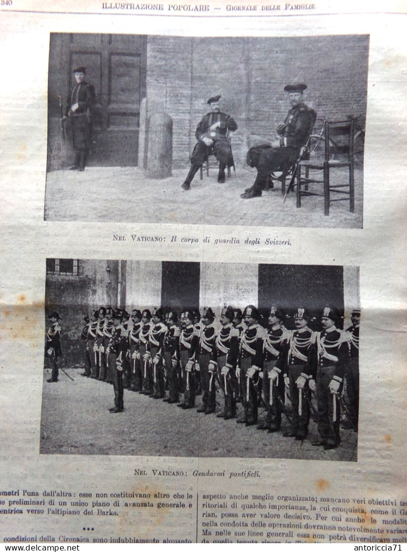 L'Illustrazione Popolare 1 Maggio 1913 Ozanam Gonzaga Rampolla Guardia Svizzera - Sonstige & Ohne Zuordnung