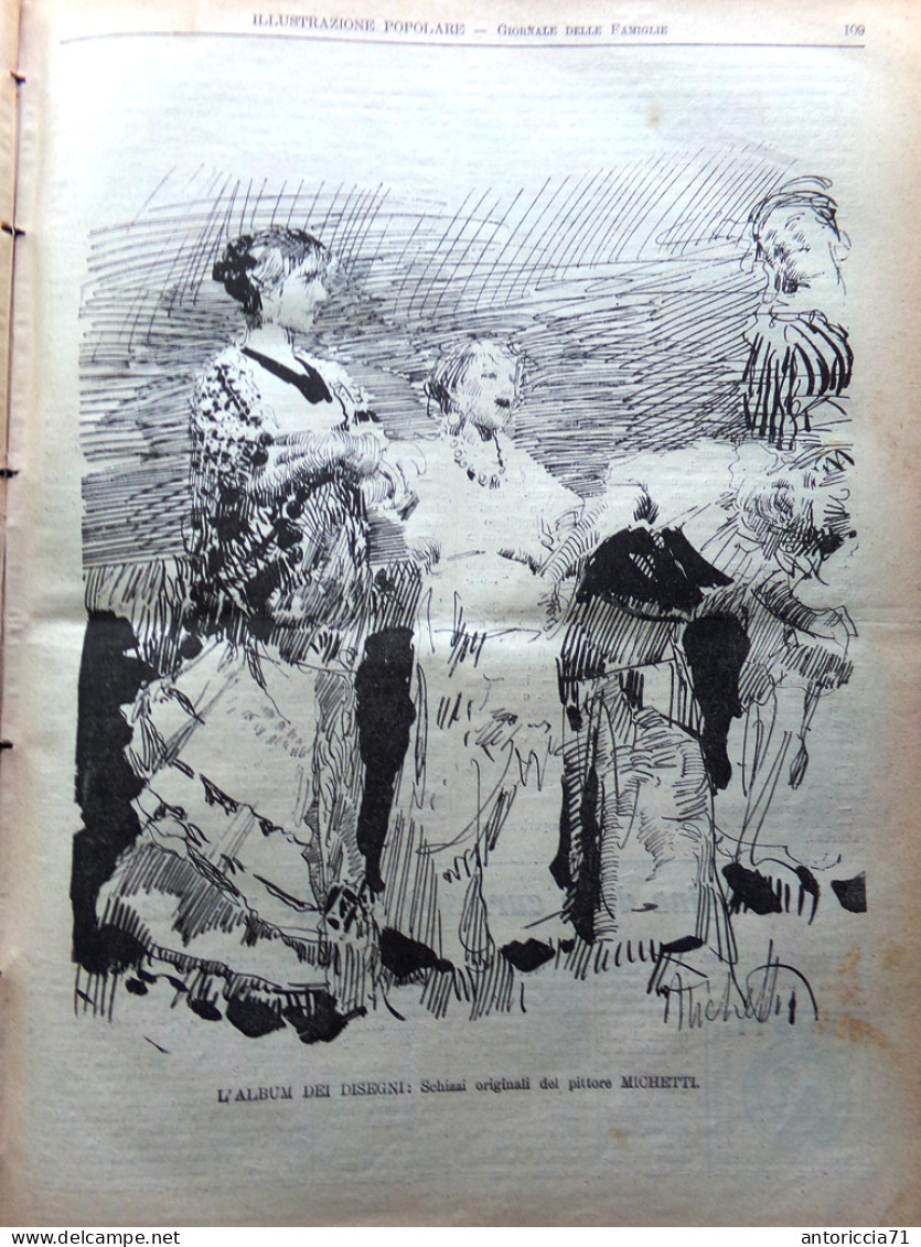 L'Illustrazione Popolare 16 Gennaio 1913 Aleksej Romanov Libia De Amicis Ragni - Andere & Zonder Classificatie