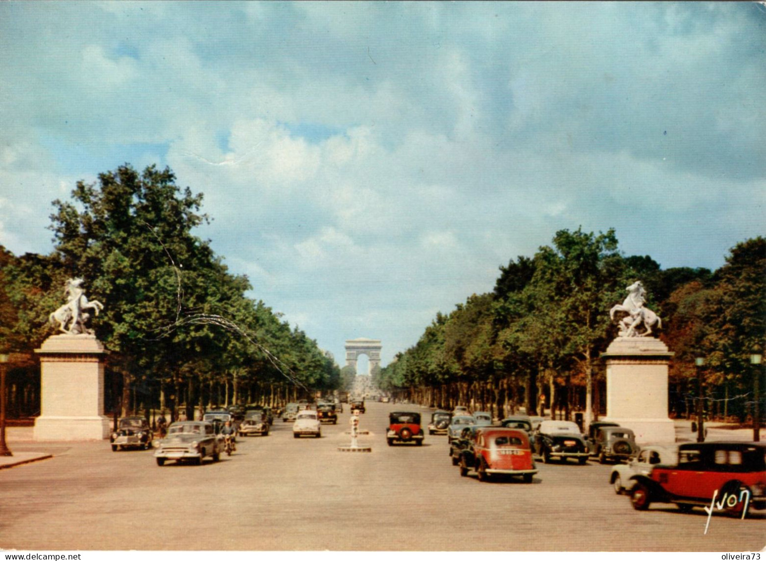PARIS - Perspective De L'Avenue Des Champs-Élysées - Champs-Elysées