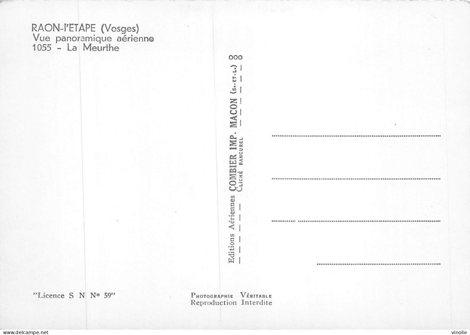 P-24-Mi-Is-2469 : VUE AERIENNE. RAON-L'ETAPE - Raon L'Etape