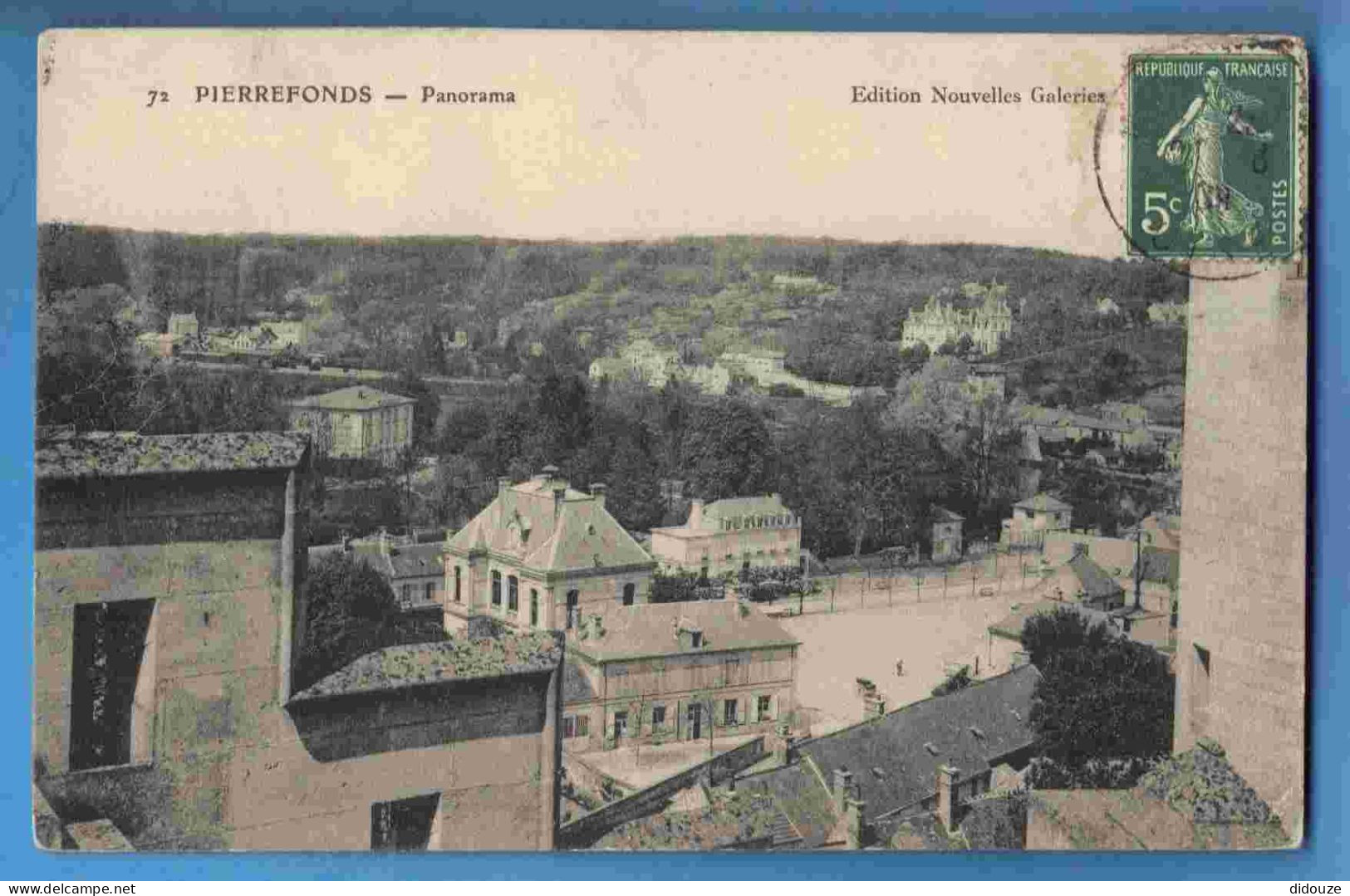 60 - Pierrefonds - Panorama - Ecrite En 1908 - Pierrefonds