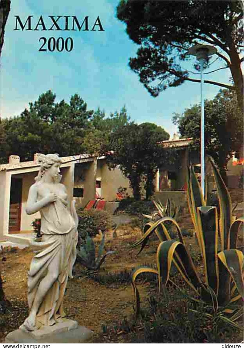 83 - Sainte Maxime - Hotel Maxima 2000 - Les Bungalows - Statue - Cactus - CPM - Voir Scans Recto-Verso - Sainte-Maxime