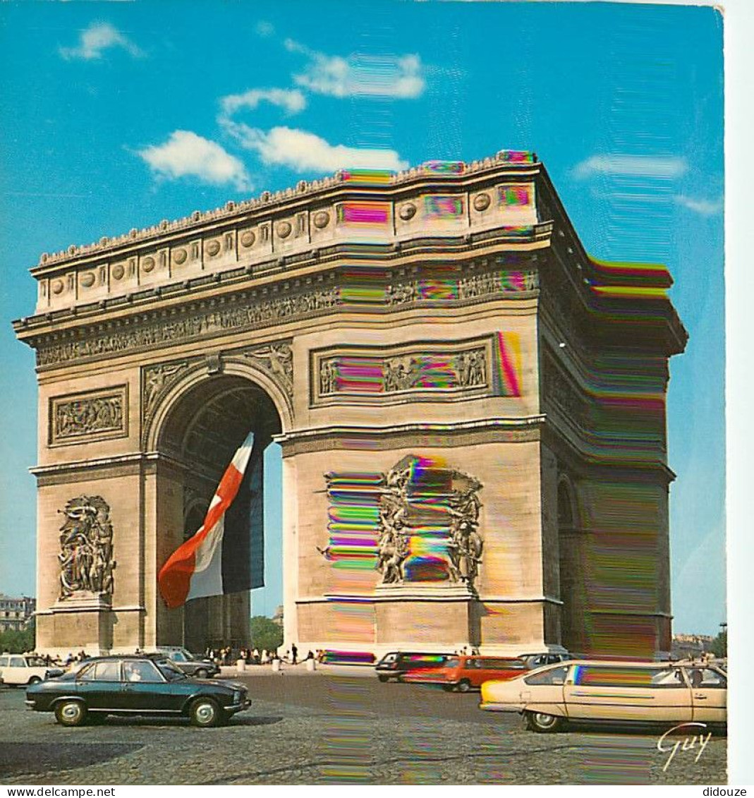 Automobiles - Paris - L'Arc De Triomphe De L'Etoile - CPM - Voir Scans Recto-Verso - Passenger Cars