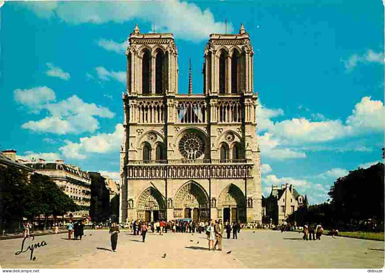 75 - Paris - Cathédrale Notre Dame - La Cathédrale Notre-Dame Et Son Parvis - Carte Neuve - CPM - Voir Scans Recto-Verso - Notre Dame De Paris